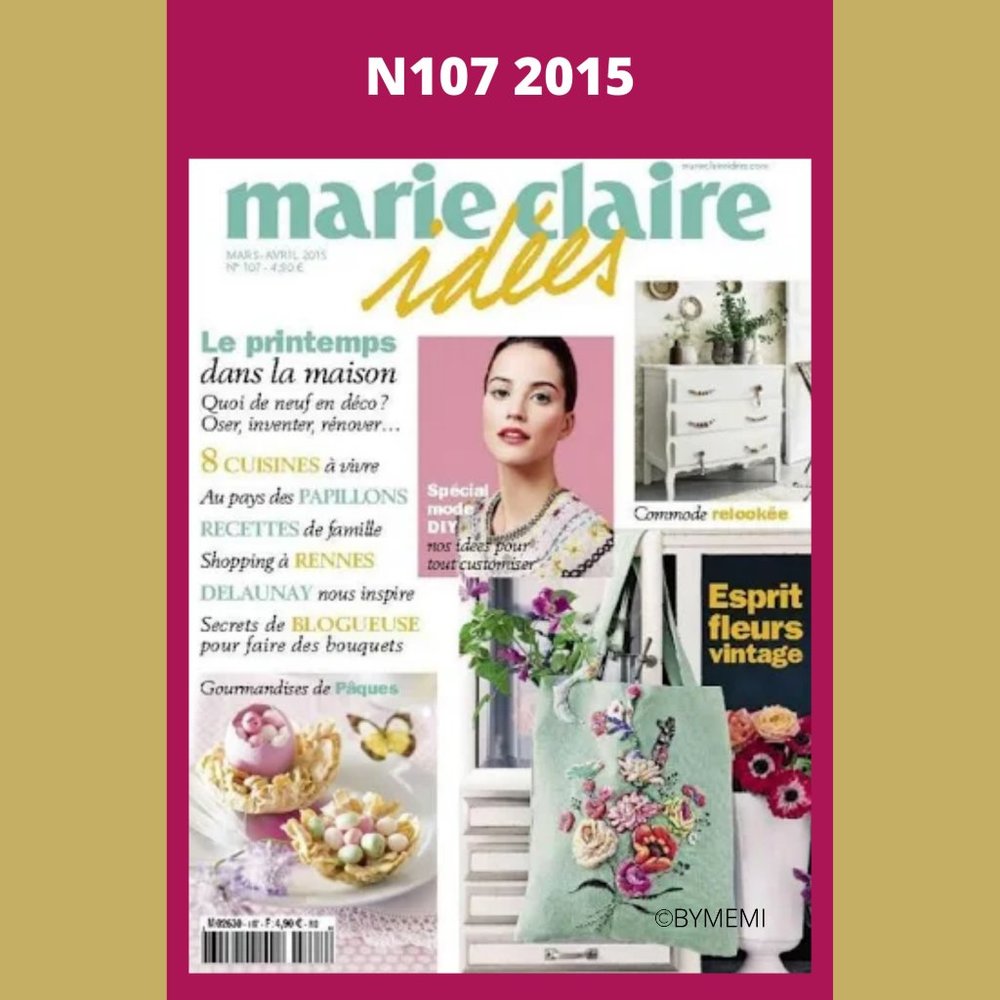 Marie Claire Ideas (Idees) - French DIY Magazine - 8 Issues - Picture 7 of 10